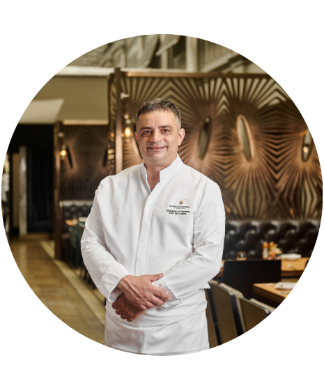 Chef Giuseppe Di Gaetano at LUCE - InterContinental Singapore 