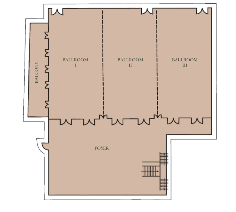 Grand Ball Room - Floor plan