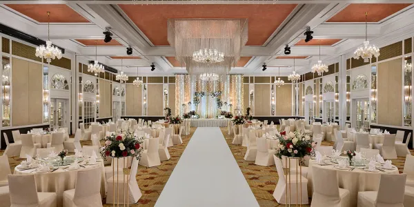 The Grand Ballroom Wedding Weddings at InterContinental Singapore